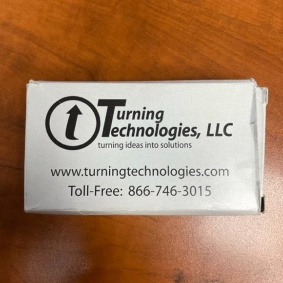 RCXR-01 Turning Point Response Card XR Clicker With User's Guide - Picture 4 of 5